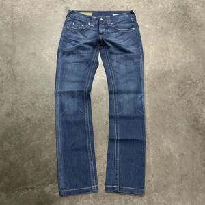 Vintage 2004 Da’Maged Factory Sample Jeans Size 27 Y2K Flare Bootcut Denim